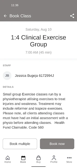CPC Health / Pilates Bayside Screenshot 2