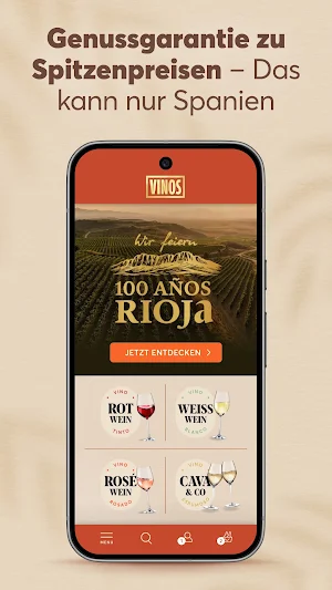 VINOS - Wein mobil kaufen Screenshot 0