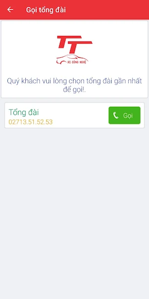 TAXI THÀNH TRUNG Screenshot 3