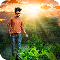 Sunset Garden Photo Editor