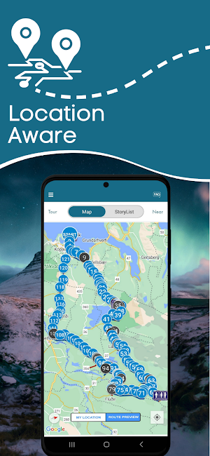 Iceland Golden Circle GPS Tour Screenshot 1