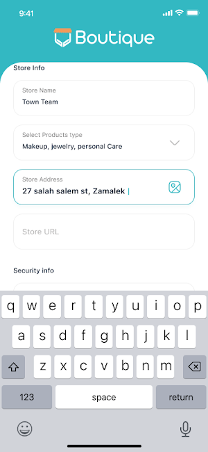 Boutique Seller Center Screenshot 2