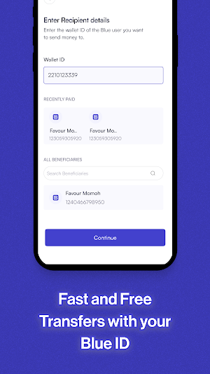 PayMeBlue Screenshot 3