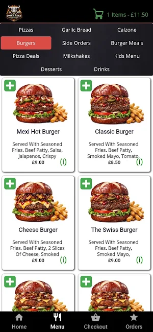 Daily Beef Gourmet Burger Screenshot 3