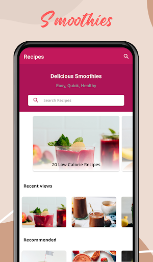 Delicious Smoothie Recipes Screenshot 0