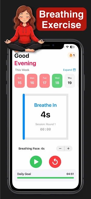 Box Breathing - Mindful Timer Screenshot 0