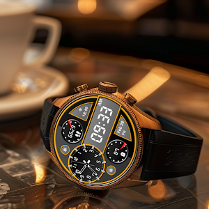 Key WF70 Luxury Watch Face Screenshot 3