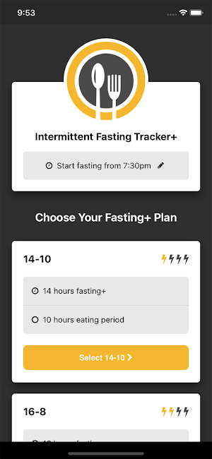 Fasting Tracker Screenshot 2