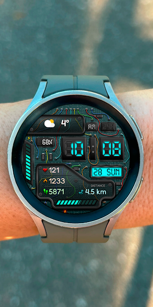 DIGI SATUNAR URX40 Watch face Screenshot 3