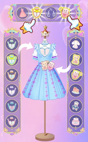 Famous Anime Fashion Dress Up Screenshot 3
