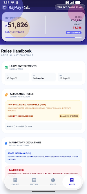 RajPay Calc Screenshot 3