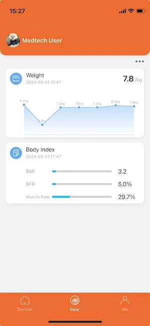 MEDTECH- weighing scales Screenshot 2
