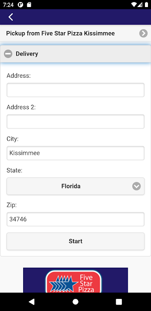 Five Star Pizza Kissimmee Screenshot 3
