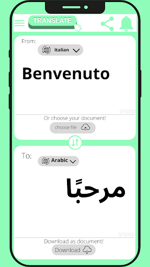Arabic - Italian translator Screenshot 3