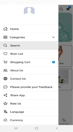 Healthcare Pharmacy Screenshot 1