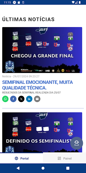 Liga Minas Fut7 Screenshot 2