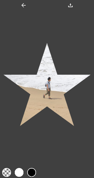 Crop Polygon Photo Screenshot 1