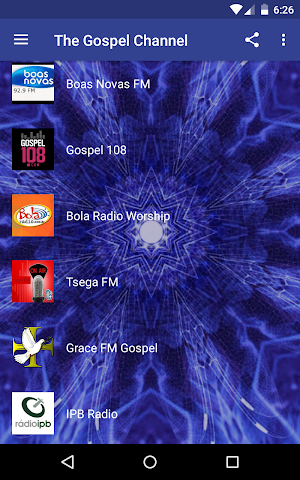 The Gospel Channel - Live Christian Radios Screenshot 1