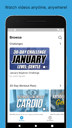 Justin Agustin Fitness Screenshot 0