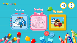 Robocar Poli: Painting Fun Screenshot 1