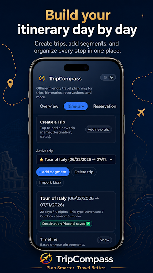 TripCompass Screenshot 1
