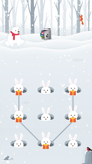 AppLock Live Theme Snow – Paid Theme Screenshot 0