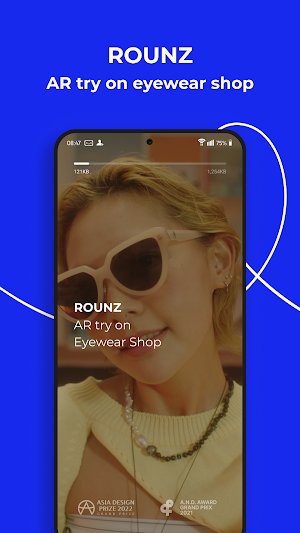 ROUNZ - AR try on eyewear shop Screenshot 0