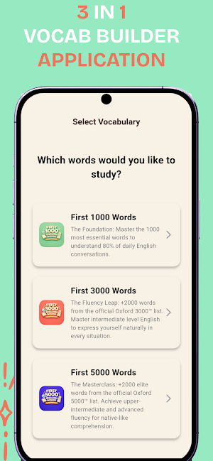Vocabulary Builder: 5000 Words Screenshot 3