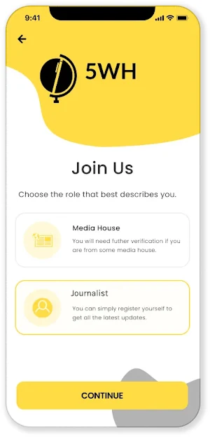 5WH Virtual Newsroom Screenshot 1