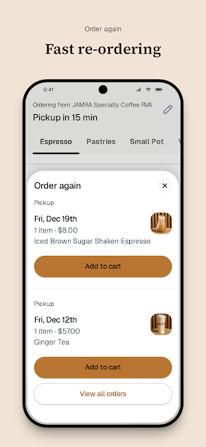JAMRA Specialty Coffee RVA Screenshot 3