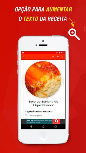 Receitas de Bolo de Banana Screenshot 2