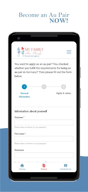 My Family Au Pair: Au Pair App Screenshot 2