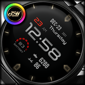 PWW15 - Sport Digi Watch Face Screenshot 2