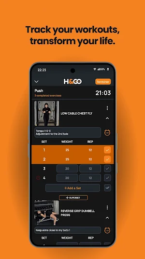 Haltères & Go Screenshot 1