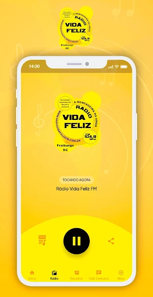 Rádio Vida Feliz FM 104,9 Screenshot 1
