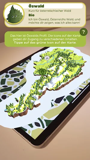 Öswald - App in den Wald! Screenshot 1