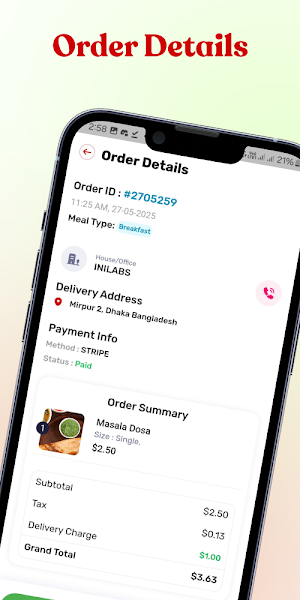 TiffinKing - Delivery Boy Screenshot 1