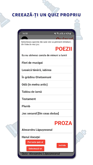 Quizuri opere BAC Romana Screenshot 1