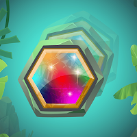 Temple Fall - Hexagon Drop