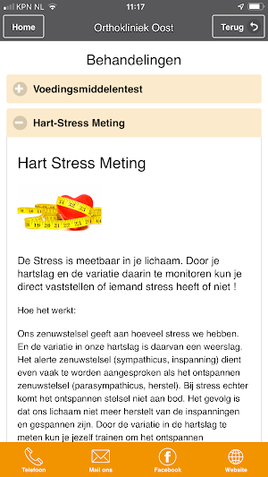 Orthokliniek Oost Screenshot 1