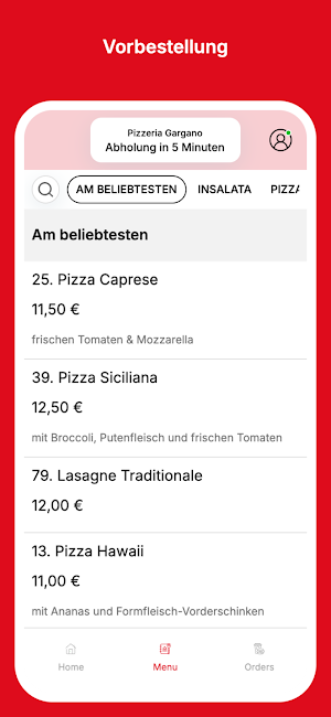 Pizzeria Gargano Screenshot 1