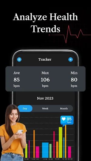 Blood Pressure Log App Screenshot 3