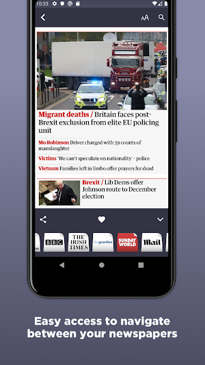 Irish Newspapers Screenshot 2