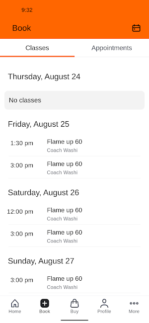 Flame Fitness Screenshot 1