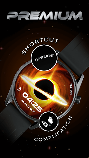 Solar Planets Live Watch Face Screenshot 0