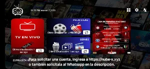 Nubex IPTV v2 Screenshot 0