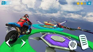 Bike Rider 2020: Motorcycle Stunts game Screenshot 0