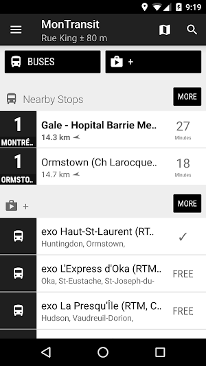 exo Haut-St-Laurent Bus - MonTransit Screenshot 0