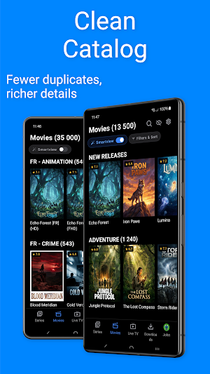 MiluTV - Premium IPTV Player Screenshot 0