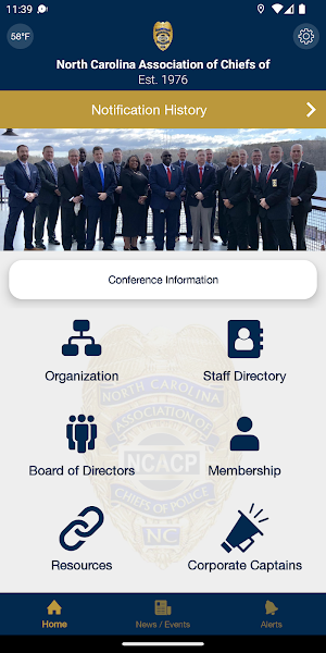 North Carolina Police Chiefs Screenshot 3